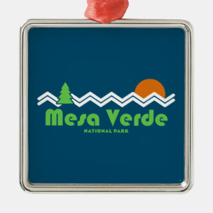 Mesa Verde Nationalpark Retro Ornament Aus Metall