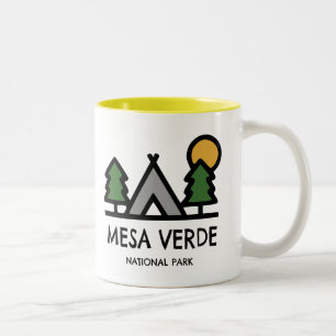 Mesa Verde Nationalpark Zweifarbige Tasse