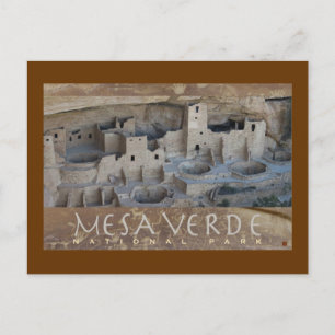 MESA VERDE NAT'L PARK-Colorado-Cliff Palace- Postkarte