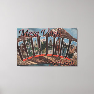 Mesa Verde Nat'l Park, Colorado Leinwanddruck