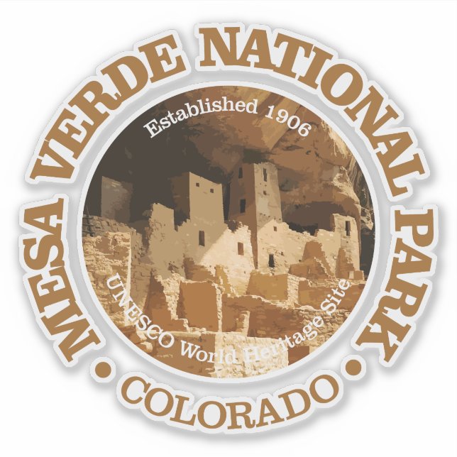 Mesa Verde NP2 Aufkleber (Vorderseite)