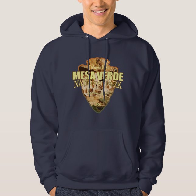 Mesa Verde NP (Pfeilspitzen) Hoodie (Vorderseite)