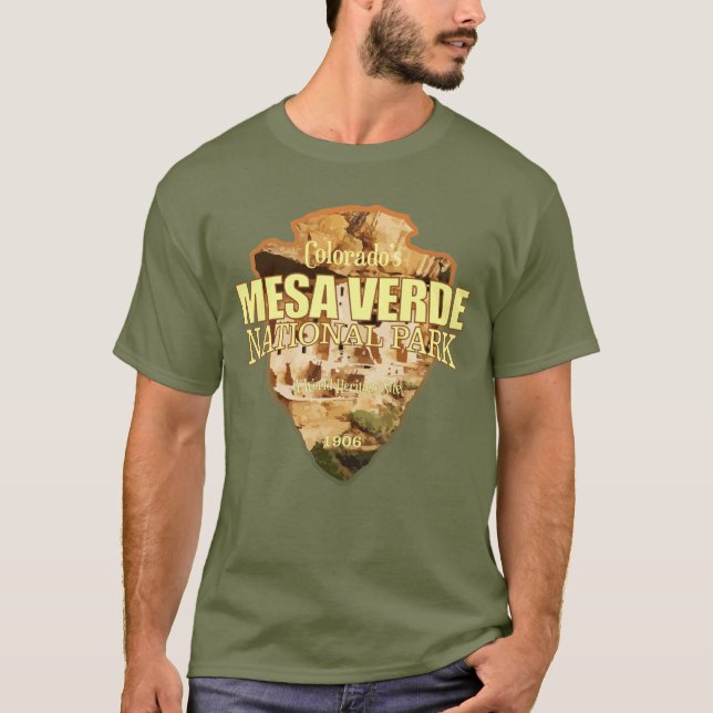 Mesa Verde NP (Pfeilspitzen) T-Shirt (Vorderseite)