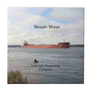 Mesabi Miner Tile Fliese