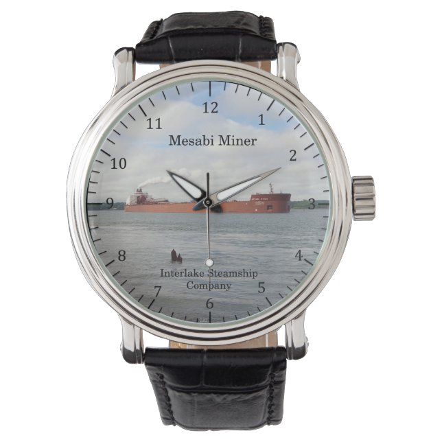 Mesabi Miner Uhr (Vorderseite)