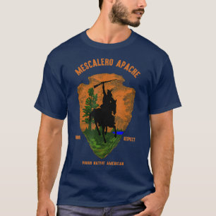 MESCALERO APACHE Stamm Einheimischer Amerikanische T-Shirt