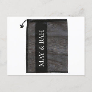Mesh Bag, Polyester Mesh Bag, Logo-Mesh-Bag Postkarte