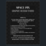 Mesh-Grafik, Grafik-Designer-Werbung Flyer<br><div class="desc">Mesh Graphic,  Grafik Designer Werbung Flyer durch den Business Card Store.</div>