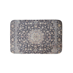 Mesh Persia Dusty Blue Dunkelgrau Badematte