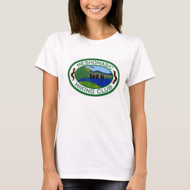 Meshomasic Wandern im T - Shirt (Vorderseite)