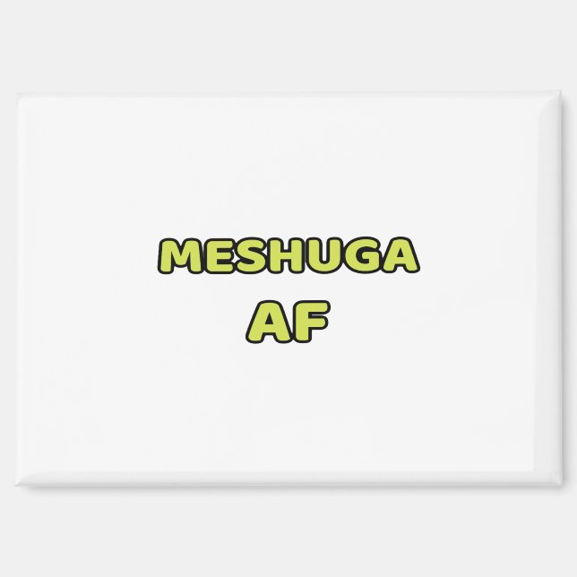 Meshuga AF Magnet (Vorderseite)