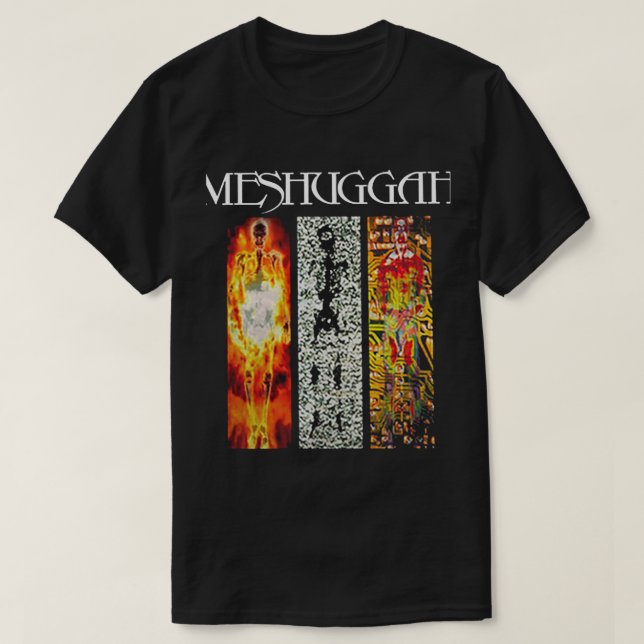 Meshuggah neues Logo T-Shirt (Design vorne)