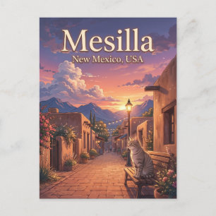 Mesilla, USA USA Postkarte