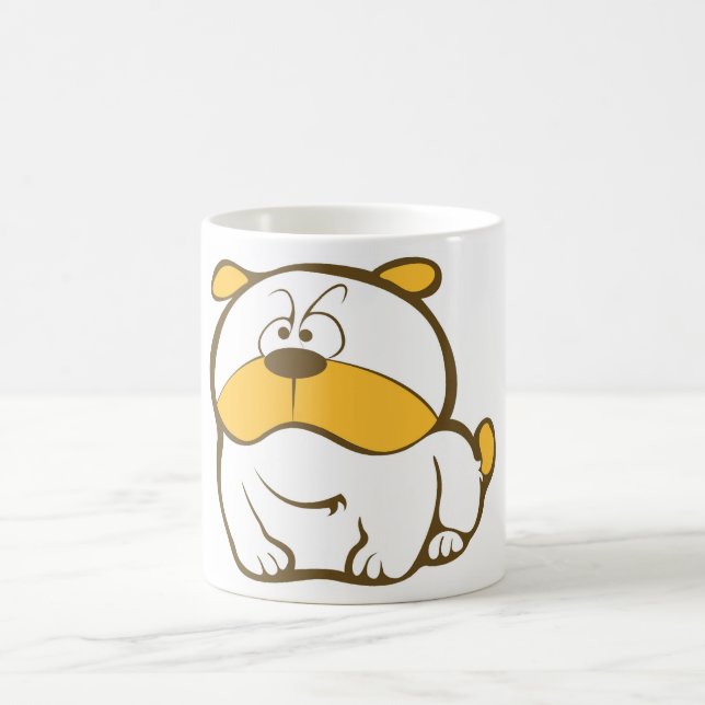 Mesmerisierende Buldog-Tasse Tasse (Mittel)