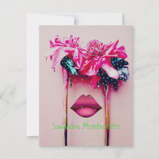 Mesmerisierende Wunderkarte Blume