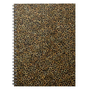 Mesmerisierungs-Holzschneidemaschine Notizblock