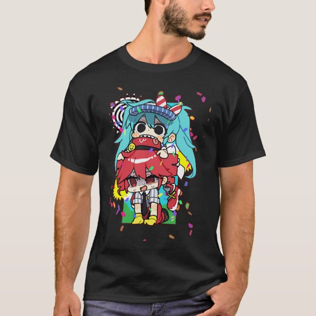 Mesmerizer - Teto Miku T-Shirt (Vorderseite)
