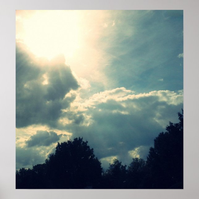 MESMERIZING SUN-Poster Poster (Vorne)