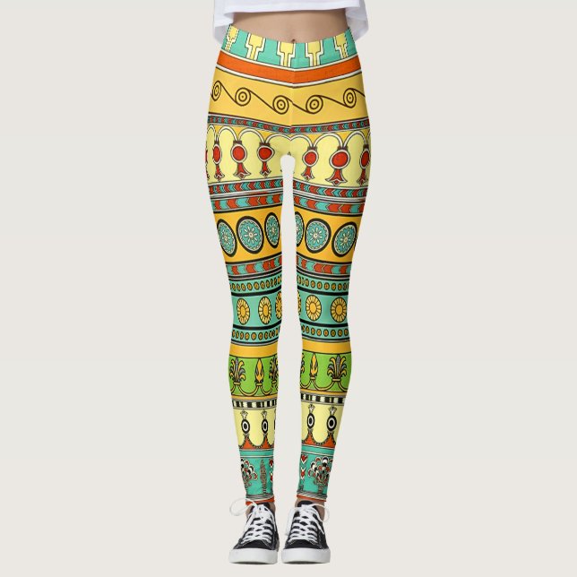 Mesopotamian Artwork Leggings (Vorderseite)