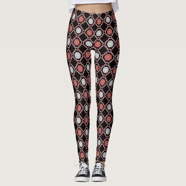 mesopotamische Kunst Leggings (Vorderseite)
