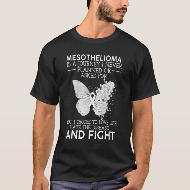 Mesotheliom ist eine Reise, die ich nie geplant Bu T-Shirt (Vorderseite)