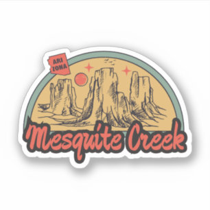 Mesquite Creek, Arizona Aufkleber