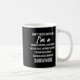 Mess mich nicht mit mir, ich bin ein hölzerner Son Kaffeetasse