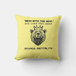 "Mess mit den Besten, die wie die Erholung - erret Kissen