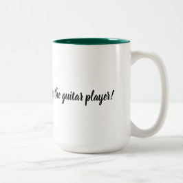 Message-Tasse Zweifarbige Tasse