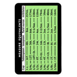 Messäquivalente Pear Green Kühlschrank Magnet