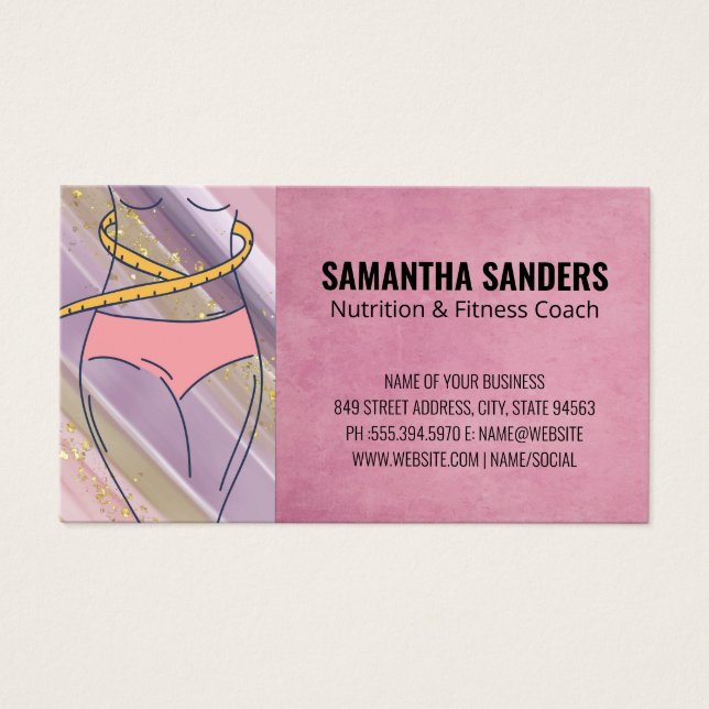 Messband | Fitness und Gesundheit (Vorderseite)