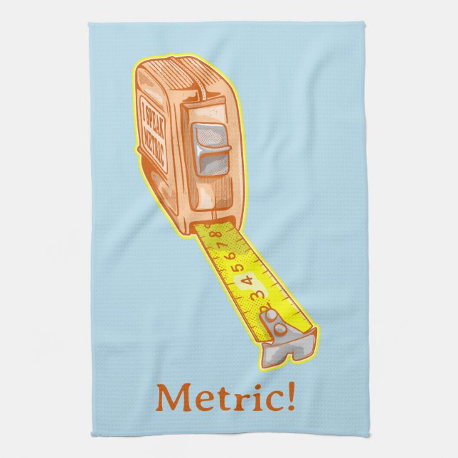 Messband Geschirrtuch (Vertikal)