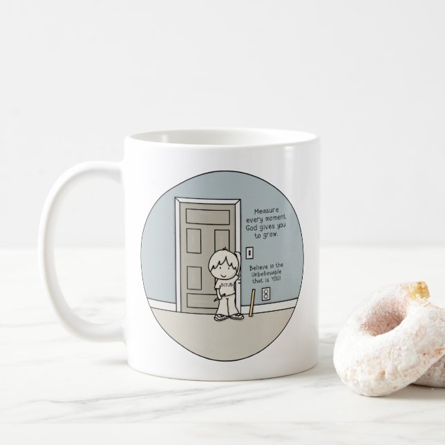 Messbare Momente Kaffeetasse (Mit Donut)