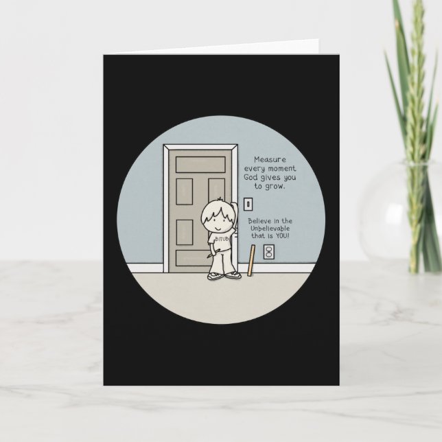 Messbare Momente Karte (Vorderseite)