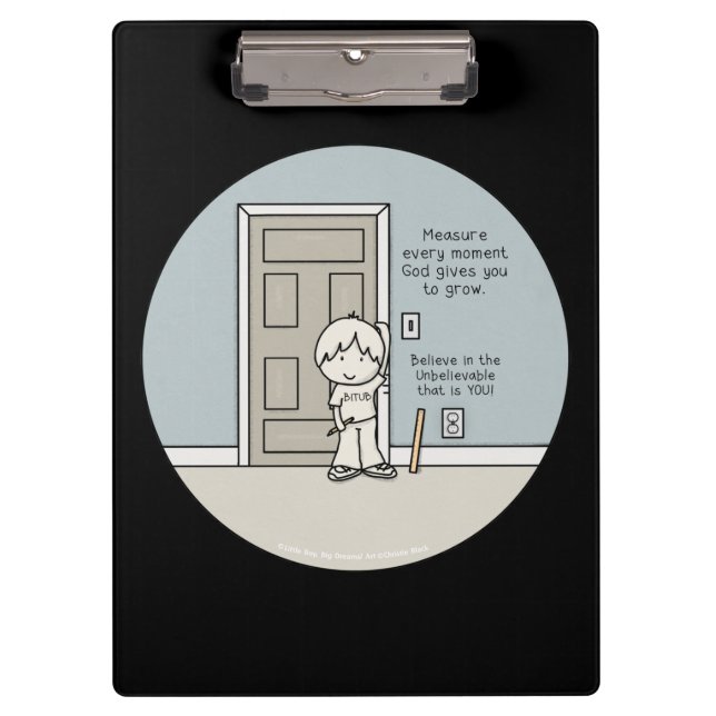 Messbare Momente Klemmbrett (Vorderseite)