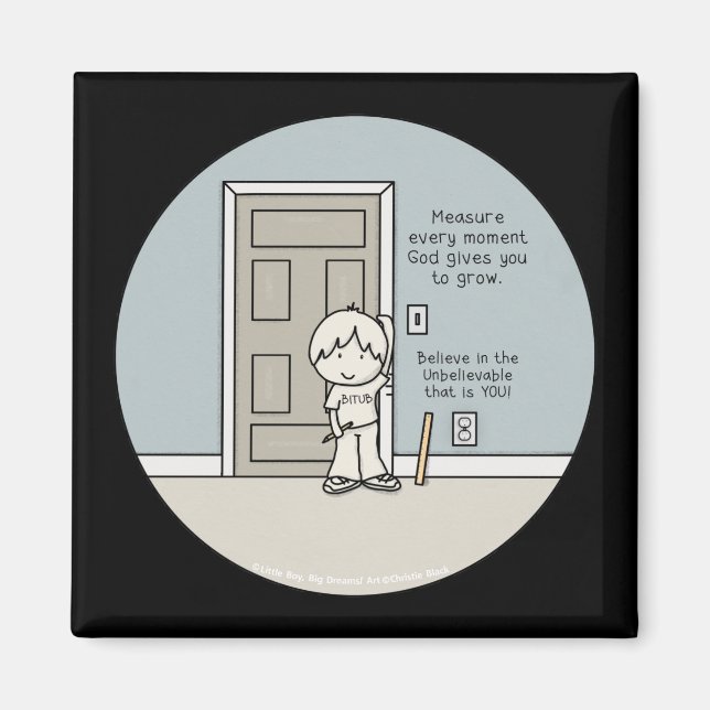 Messbare Momente Magnet (Vorne)