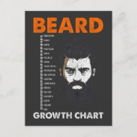 Messdiagramm für das Wachstum von Funny Beard Bear