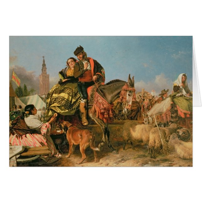 Messe bei Sevilla (Vorderseite (Horizontal))