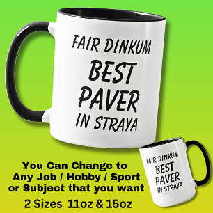 Messe Dinkum BEST PAVER in Straya Tasse