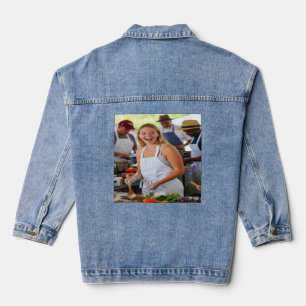 Messe-Kochwettbewerb-Foto-Anpassung Jeansjacke