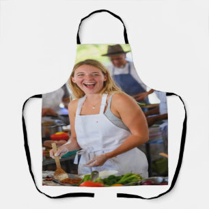 Messe-Kochwettbewerb-Foto-Anpassung Schürze