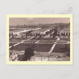 Messe, Los Angeles County Kalifornien Vintage Postkarte