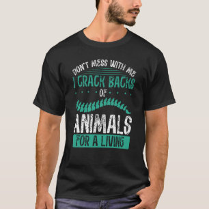 Messe mich nicht mit mir, ich packe Rücken von Tie T-Shirt