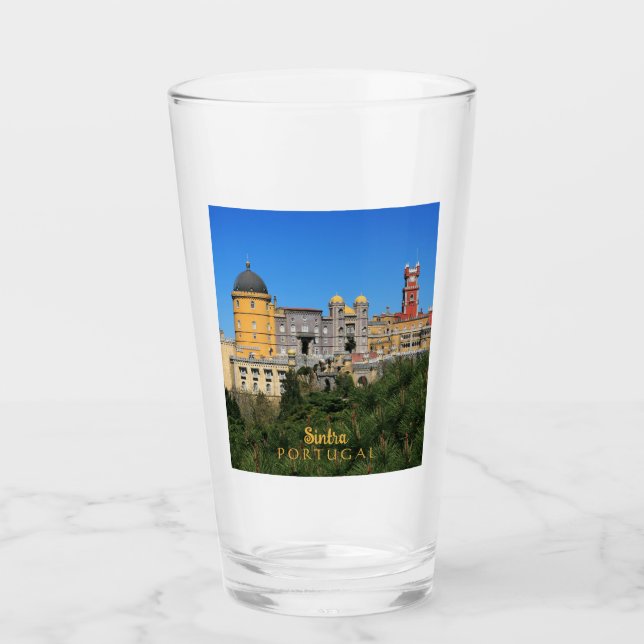 Messe Sintra Palace Foto in Portugal Glas (Vorderseite)