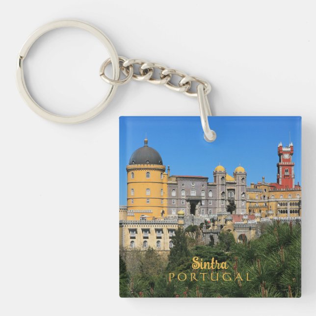 Messe Sintra Palace Foto in Portugal Schlüsselanhänger (Vorderseite)