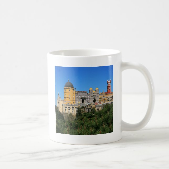 Messe Sintra Palace Foto in Portugal Tasse (Rechts)