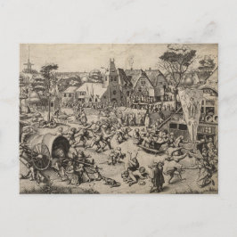 Messe St. Georges Day von Pieter Bruegel Postkarte