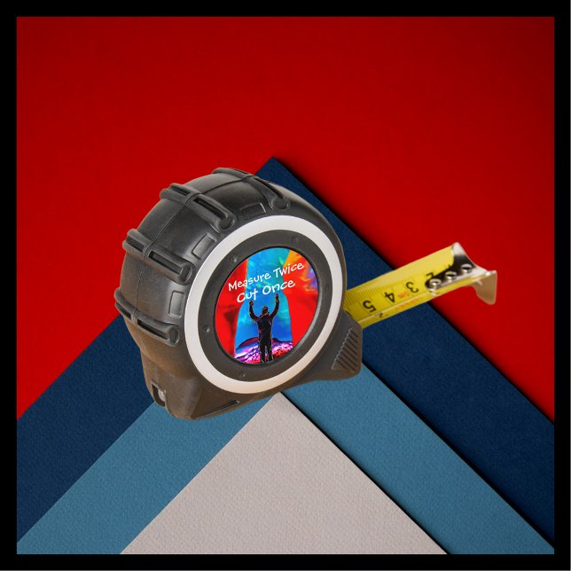 Messen Sie zweimal geschnitten einmal benutzerdefi Maßband (Von Creator hochgeladen)