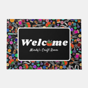 Messen Sie zweimal schneiden, wenn die Nählieferan Fußmatte