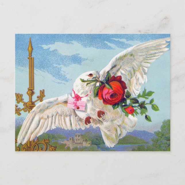 Messenger der Liebe Postkarte (Vorderseite)